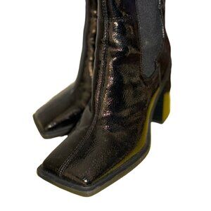 Circus by Sam Edelman Womens Lauren Black Chelsea Boots 8M